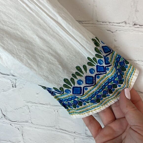 Chico’s Tunic Blouse with Beading and Embroidery Size 0 - Picture 5 of 7